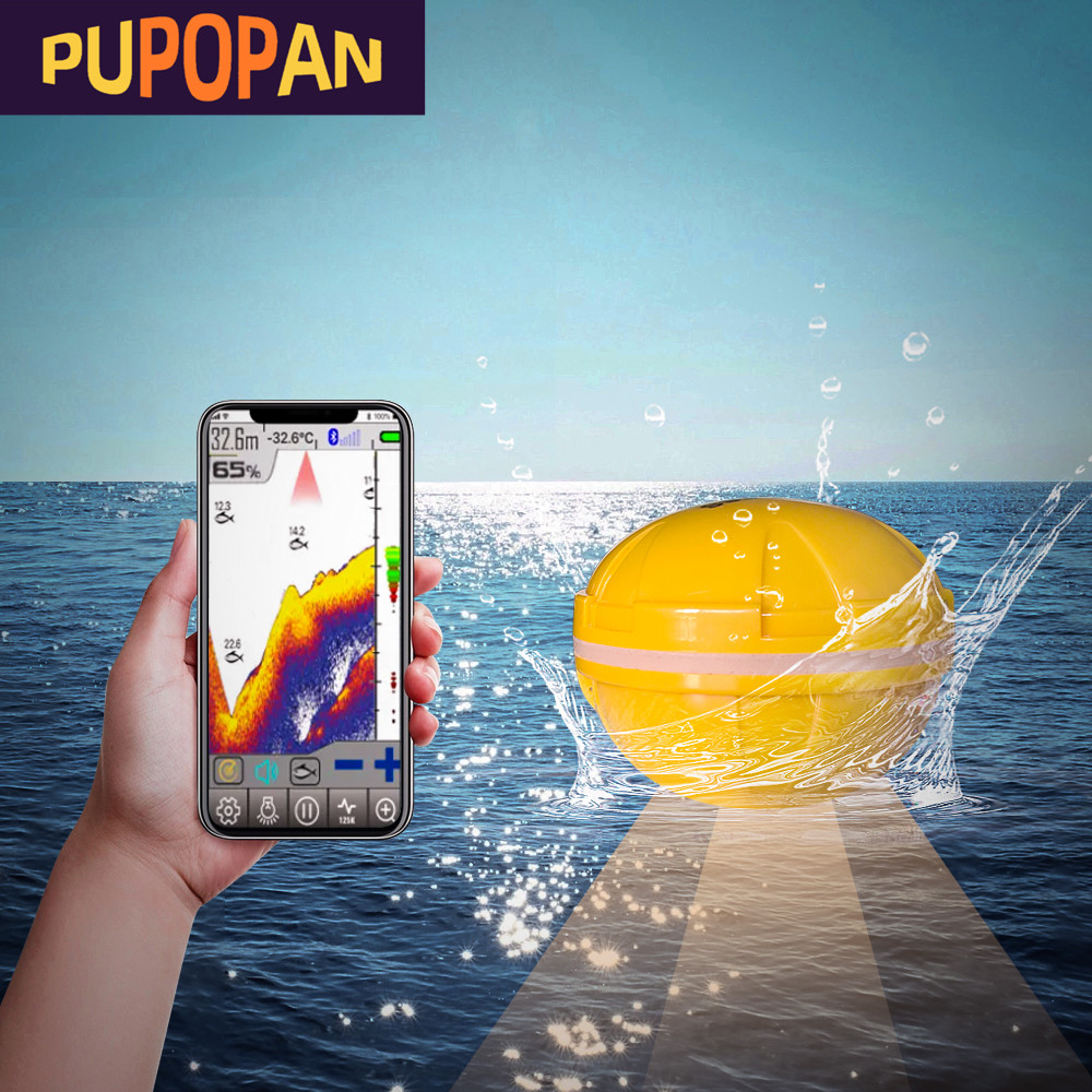 PUPOPAN 100M Brand New Smart P - Fishing Depth Finder review and price