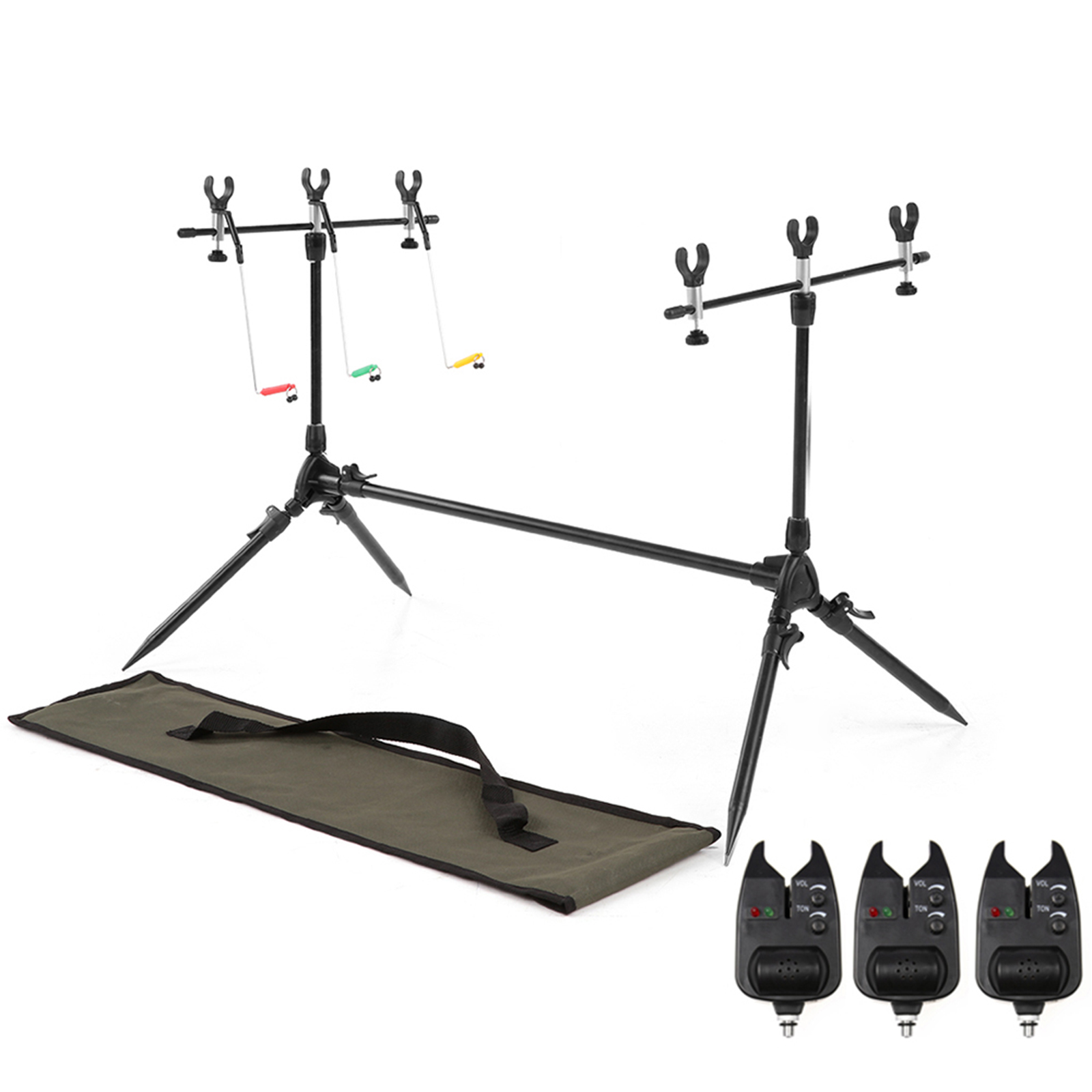 Lixada 3-in-1 Fishing Rod Pod  - Bite Indicator review and price