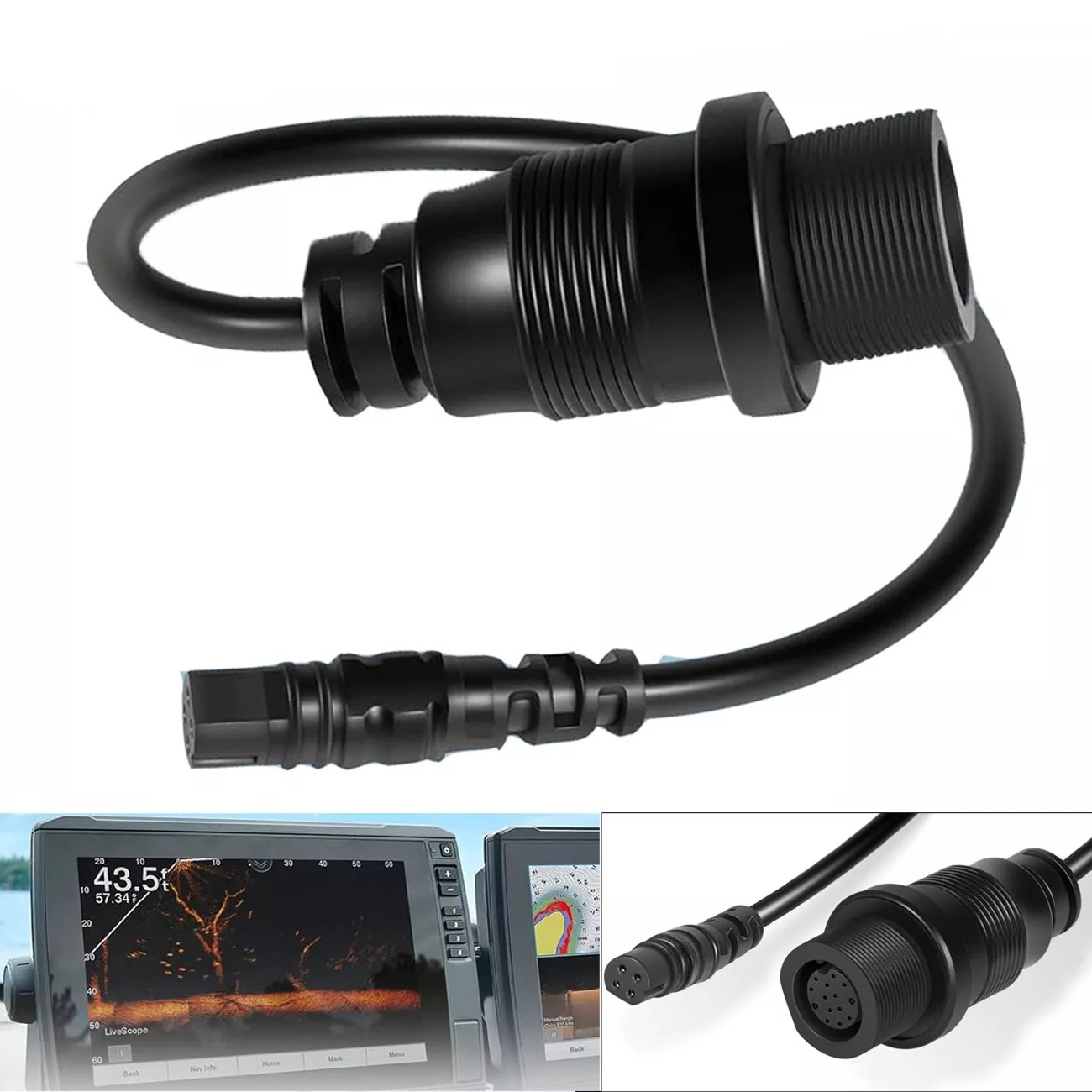 1852081 MKR-DSC-12 Adapter Cab - Fish Finder Cable review and price